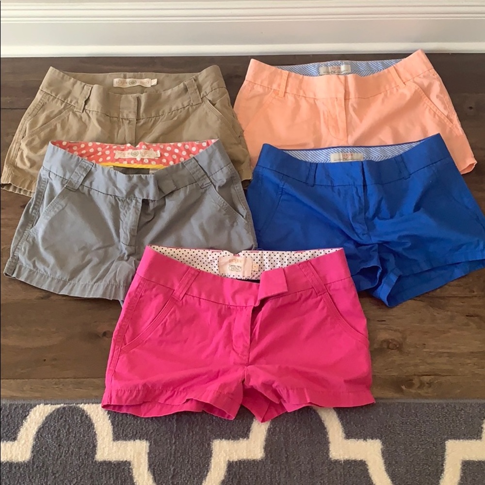 J.CREW shorts (lot)